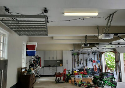 Overhead Motorized Garage Storage, Garage Cabinets & Wall Shelving